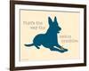 Cookie Crumbles-Dog is Good-Framed Art Print