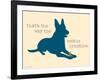 Cookie Crumbles-Dog is Good-Framed Art Print