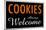Cookies Always Welcome-null-Mounted Poster