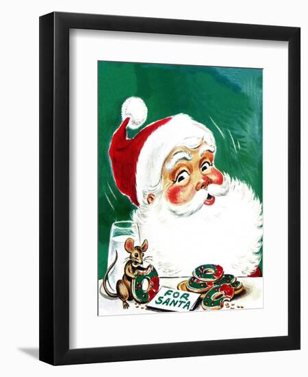 Cookies for Santa - Jack & Jill-null-Framed Giclee Print