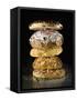 Cookies in a stack-Rick Gayle-Framed Stretched Canvas