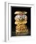 Cookies in a stack-Rick Gayle-Framed Premium Photographic Print