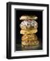 Cookies in a stack-Rick Gayle-Framed Photographic Print