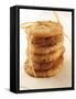 Cookies, Stacked and Tied with String-Francine Reculez-Framed Stretched Canvas