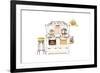 Cookin' with Chrome-Lisa Danielle-Framed Giclee Print