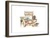 Cookin' with Coal-Lisa Danielle-Framed Giclee Print