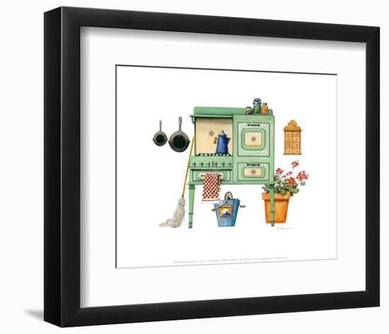 Cookin' with Gas-Lisa Danielle-Framed Art Print