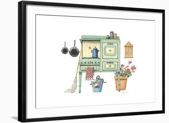 Cookin' with Gas-Lisa Danielle-Framed Giclee Print