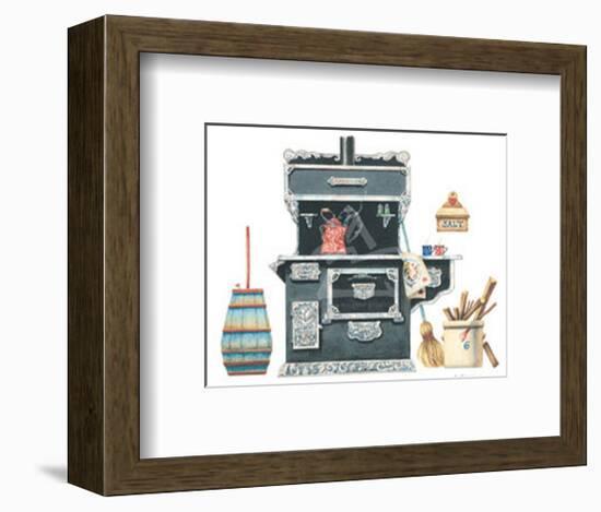 Cookin' with Wood-Lisa Danielle-Framed Art Print