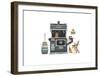 Cookin' with Wood-Lisa Danielle-Framed Giclee Print