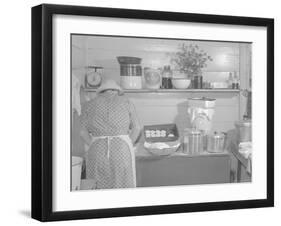 Cooking Biscuits-Marion Post Wolcott-Framed Photo