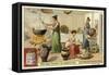 Cooking in Ancient Greece-null-Framed Stretched Canvas