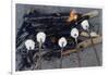 Cooking Marshmallows over Campfire-William P. Gottlieb-Framed Photographic Print