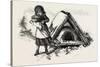 Cooking Outdoors, Canada, Nineteenth Century-null-Stretched Canvas