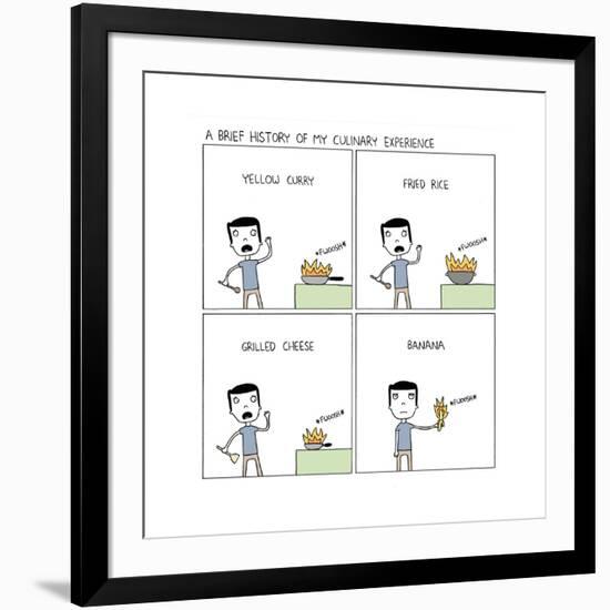 Cooking-Reza Farazmand-Framed Art Print