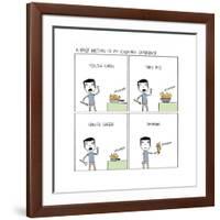 Cooking-Reza Farazmand-Framed Art Print