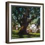 "Cookout,"August 1, 1950-George Bingham-Framed Giclee Print