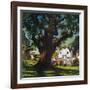 "Cookout,"August 1, 1950-George Bingham-Framed Giclee Print