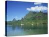 Cooks Bay, Moorea Island, Tahiti, French Polynesia-Steve Vidler-Stretched Canvas