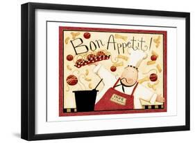 Cooks Bon Appetit-Dan Dipaolo-Framed Art Print