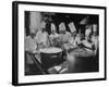 Cooks Preparing Feast For Alba Wedding-Frank Scherschel-Framed Photographic Print