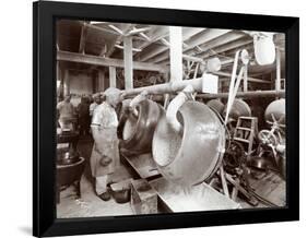 Cooks Working in the Kitchen at Maillard's Chocolate Manufacturers, 116-118 West 25th Street, New…-Byron Company-Framed Premium Giclee Print