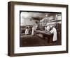 Cooks Working in the Kitchen at Maillard's Chocolate Manufacturers, 116-118 West 25th Street, New…-Byron Company-Framed Premium Giclee Print