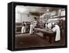 Cooks Working in the Kitchen at Maillard's Chocolate Manufacturers, 116-118 West 25th Street, New…-Byron Company-Framed Stretched Canvas