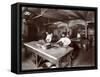 Cooks Working in the Kitchen at Maillard's Chocolate Manufacturers, 116-118 West 25th Street, New…-Byron Company-Framed Stretched Canvas