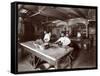 Cooks Working in the Kitchen at Maillard's Chocolate Manufacturers, 116-118 West 25th Street, New…-Byron Company-Framed Stretched Canvas