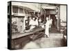 Cooks Working in the Kitchen of the Waldorf Astoria Hotel at 34th Street an-Byron Company-Stretched Canvas