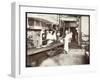 Cooks Working in the Kitchen of the Waldorf Astoria Hotel at 34th Street an-Byron Company-Framed Giclee Print