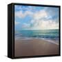 Cool Beach Square II-Susan Bryant-Framed Stretched Canvas