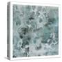 Cool Blue Flower Bursts-Milli Villa-Stretched Canvas