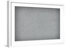 Cool Brushed Plaster Concrete Wallbackground-rtsubin-Framed Art Print