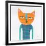 Cool Cats II-Melissa Averinos-Framed Art Print