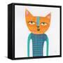 Cool Cats II-Melissa Averinos-Framed Stretched Canvas