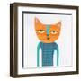 Cool Cats II-Melissa Averinos-Framed Art Print