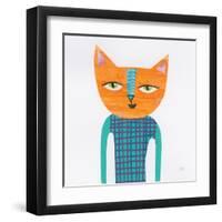 Cool Cats II-Melissa Averinos-Framed Art Print