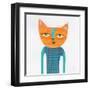 Cool Cats II-Melissa Averinos-Framed Art Print