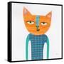 Cool Cats II-Melissa Averinos-Framed Stretched Canvas
