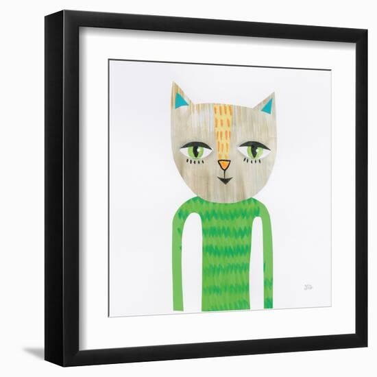 Cool Cats III-Melissa Averinos-Framed Art Print