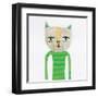 Cool Cats III-Melissa Averinos-Framed Art Print