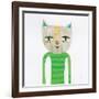 Cool Cats III-Melissa Averinos-Framed Art Print