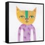 Cool Cats IV-Melissa Averinos-Framed Stretched Canvas