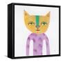 Cool Cats IV-Melissa Averinos-Framed Stretched Canvas