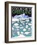 Cool flights to Groenland-Jean Pierre Got-Framed Art Print