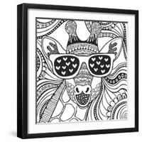 Cool Giraffe-Hello Angel-Framed Giclee Print