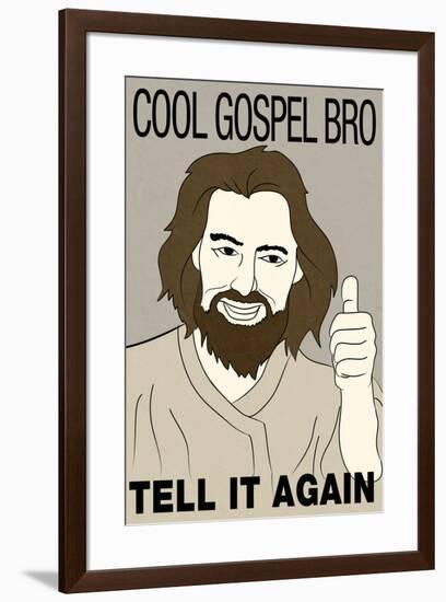 Cool Gospel Bro-null-Framed Art Print