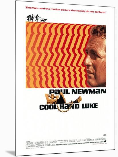 Cool Hand Luke, 1967-null-Mounted Art Print